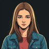 Teenager's profile avatar in the UpZi app